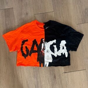 Lady Gaga Mayhem Crop T-Shirt